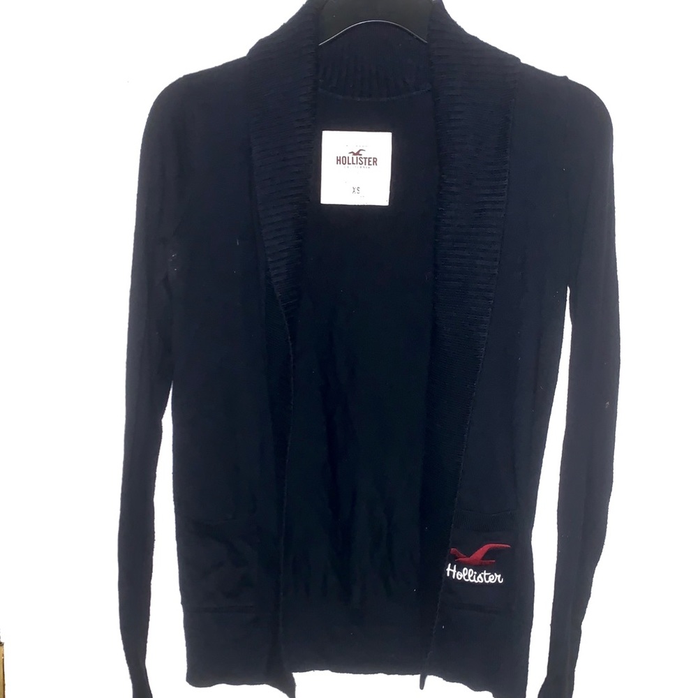 Navy Blue Hollister Cardigan